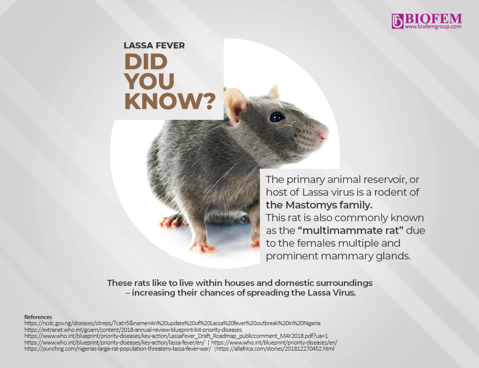 Spread of Lassa Fever