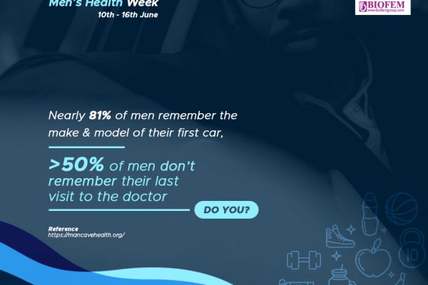 MENS HEALTH WEEK: REDUCING THE RISK OF NON-COMMUNICABLE DISEASES
