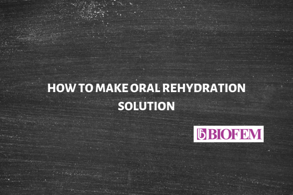 SIMPLE HOME REMEDIES: HOW TO MAKE ORAL REHYDRATION SOLUTION (ORS)
