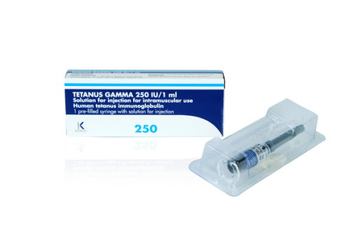 TETANUS GAMMA AS A POST-EXPOSURE PROPHYLAXIS